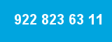 922 823 63 11 922 823 63 11